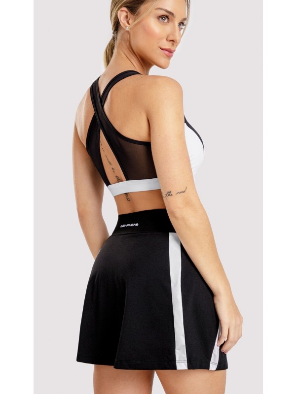 SHORTS-SAIA POLIÉSTER COM BOLSO INTERNO