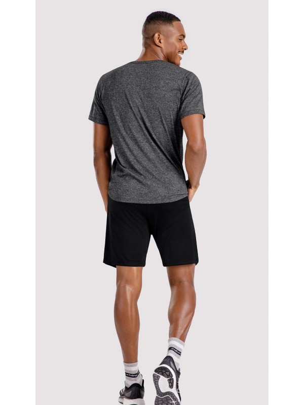 CAMISETA MASCULINA COM DETALHE ESTAMPA